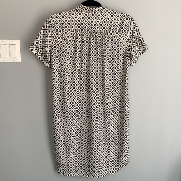 LOFT T-Shirt Button Up Dress - Picture 2 of 3
